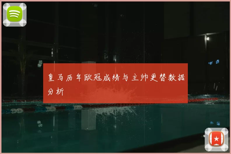 皇马历年欧冠成绩与主帅更替数据分析