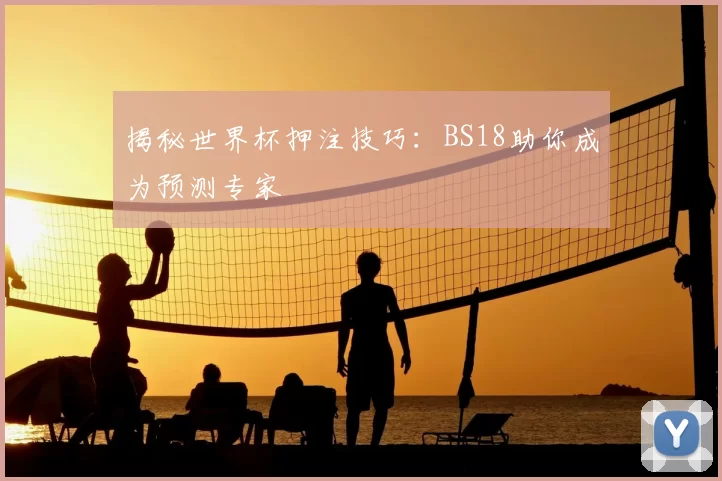 揭秘世界杯押注技巧:BS18助你成为预测专家