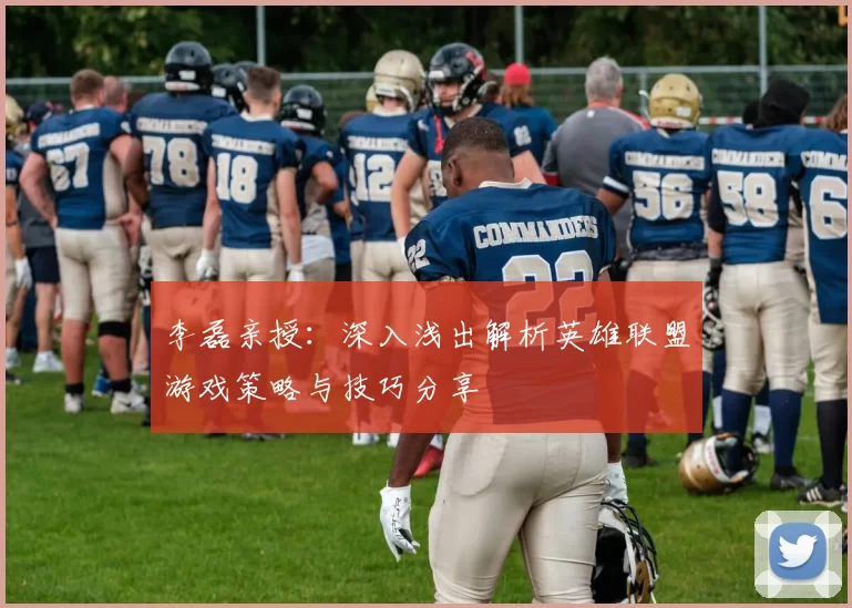 李磊亲授:深入浅出解析英雄联盟游戏策略与技巧分享